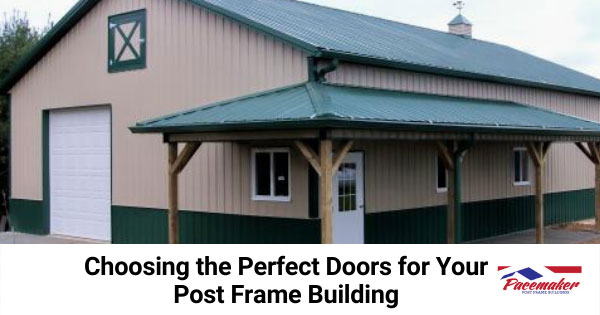 Doors for Your Post Frame Building