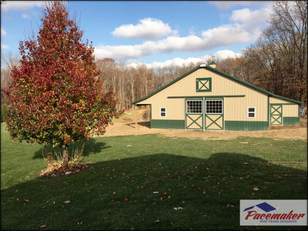 Post Frame Buildings Make Perfect Horse Barns