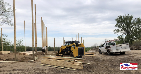 Construction of post frame building that stands the test of time.