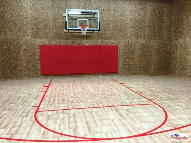 Corey 36′ x 42′ x 18′ Finished Suburban Gymnasium